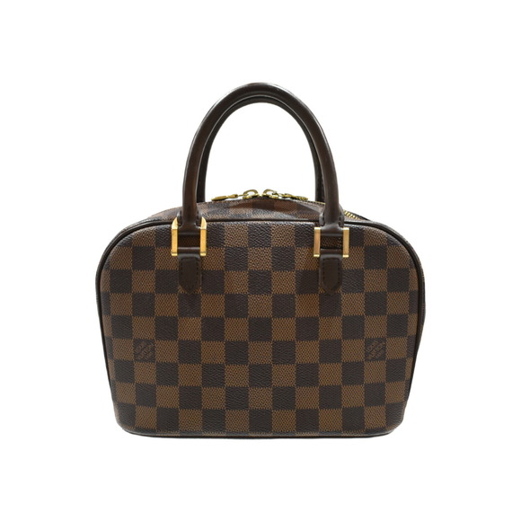 Louis Vuitton Handbags - Louis Vuitton Ebene Saria Handbag Damier Bag Brown Canvas